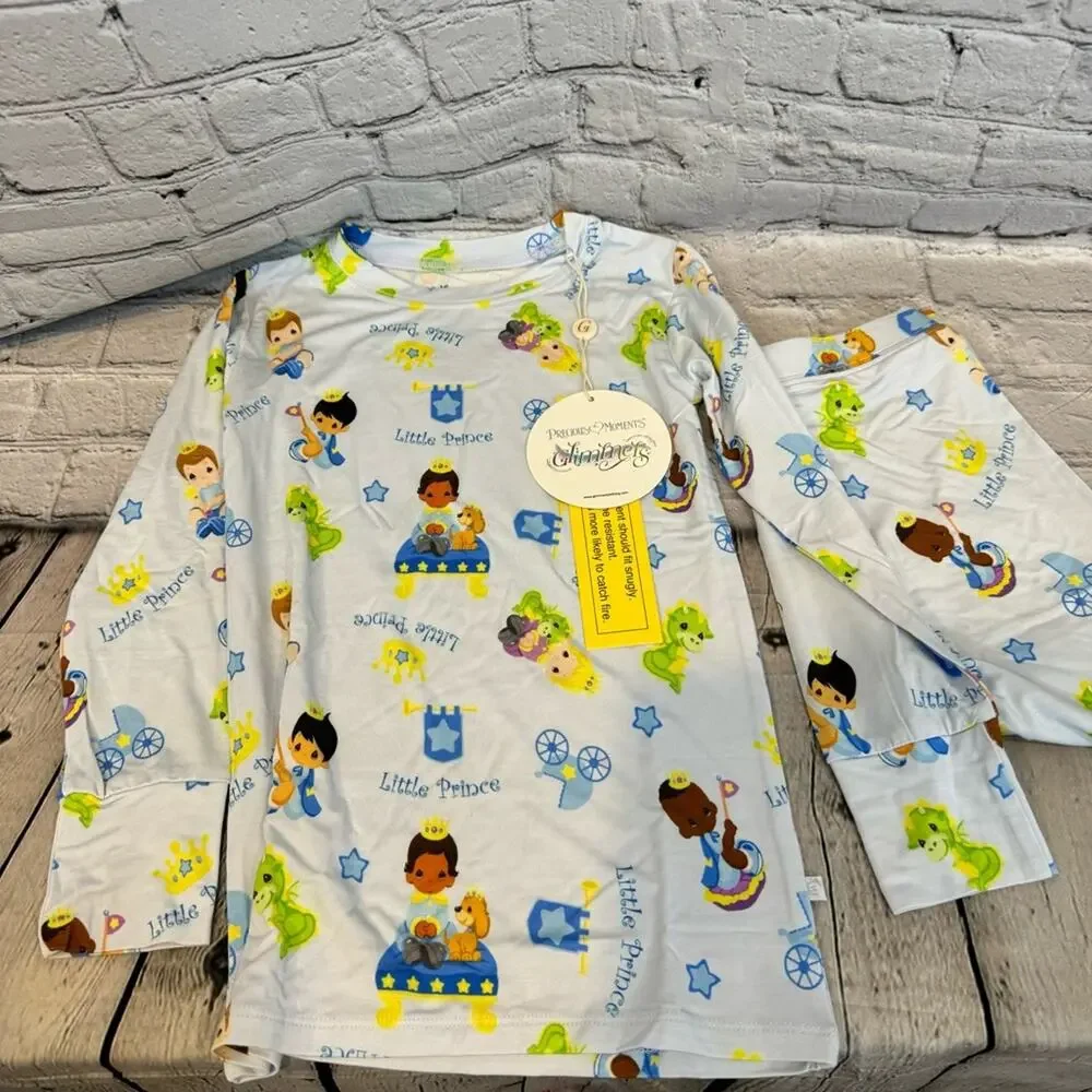 Glimmers Precious Moments Little Prince Bamboo Pajama Set